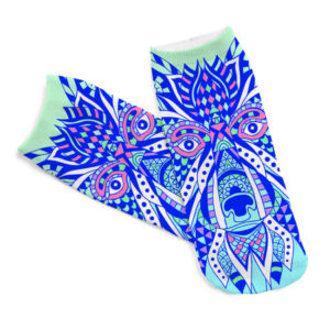 "Cartoon Wolf" Socks