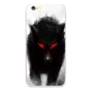 "Red Eye Wolf" Phone Case
