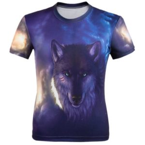 "3D Wolf" T shirt